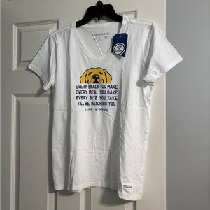 Life is Good Dog T-Shirt